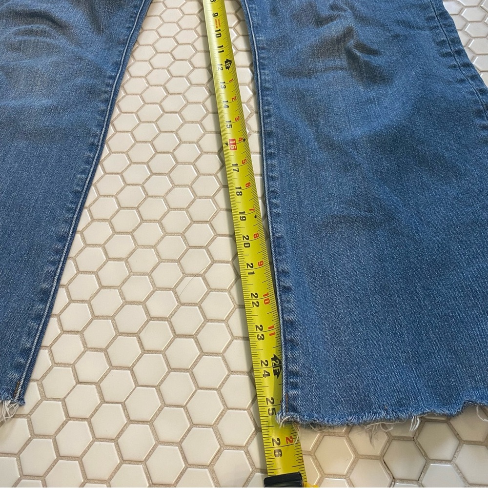 Madewell Jeans Mid-Rise Kick Out Flare Ankle Boho Cherryville Size 30 - Picture 9 of 11
